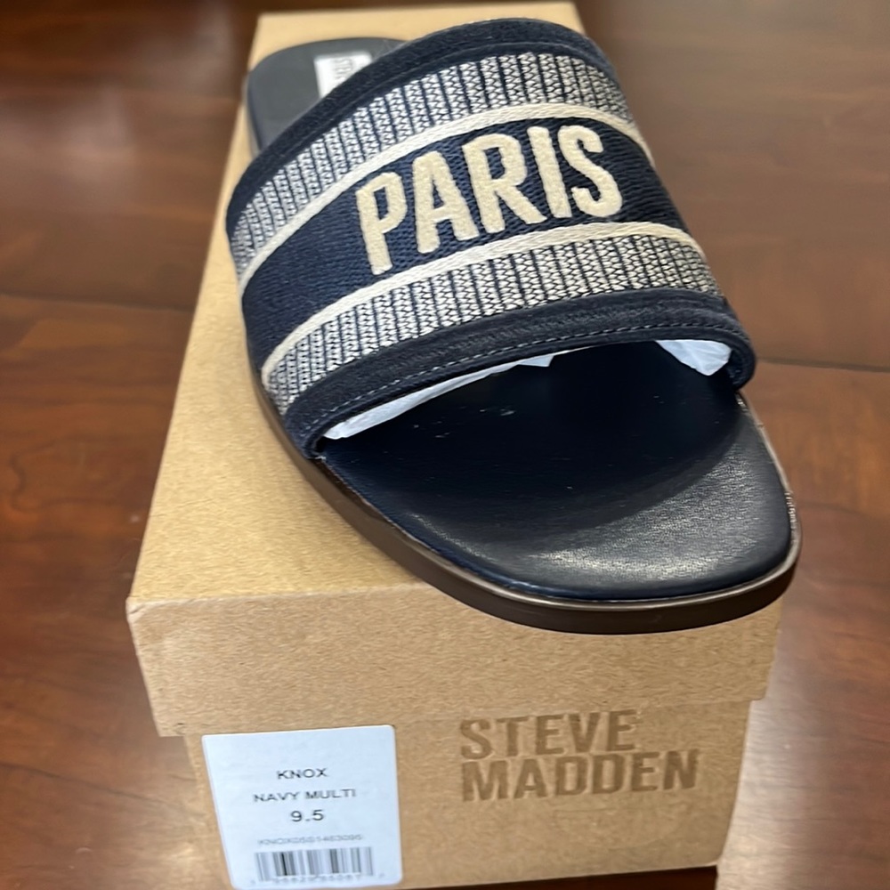 Steve Madden Knox Navy 9.5